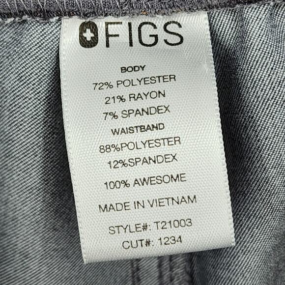 Figs Rafaela Oversized Scrub Pocket Top Livingston Basic Scrub Pant Size XXL - Picture 8 of 9